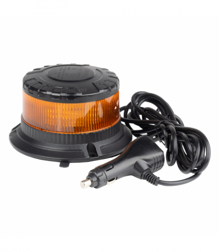 Lampa ostrzegawcza błyskowa kogut LED W28M 12V 24V AMiO 04105