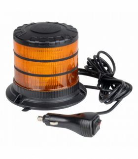 Lampa ostrzegawcza błyskowa kogut LED W30M 12V 24V AMiO 04111