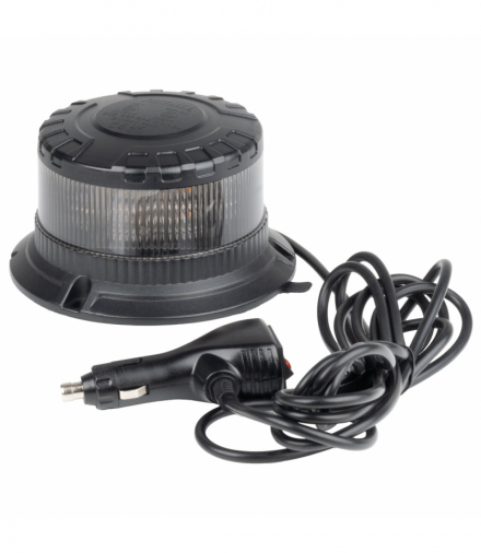 Lampa ostrzegawcza błyskowa kogut LED W28M 12V 24V AMiO 04108