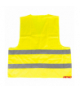 Kamizelka ostrzegawcza odblaskowa żółta XL z certyfikatem AMiO 03934