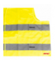 Kamizelka ostrzegawcza odblaskowa żółta XXXL z certyfikatem AMiO 03935