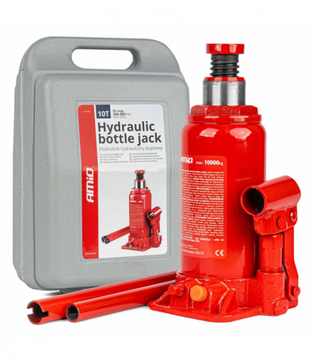 Podnośnik hydrauliczny słupkowy 10T 10000 kg PVC box AMiO 04184