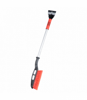 Szczotka zmiotka skrobaczka do szyb śniegu lodu długa 89cm AMiO 04149