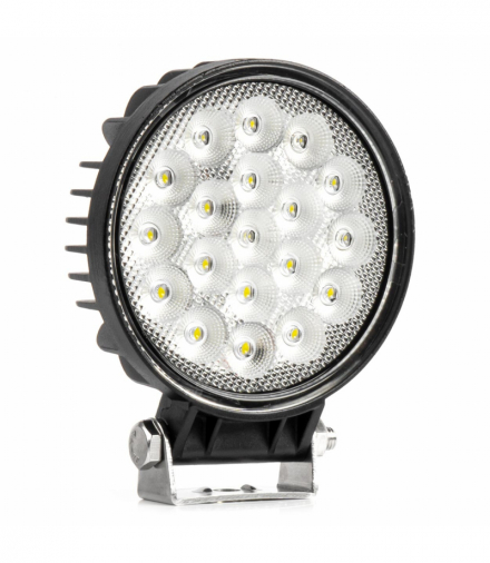 Lampa robocza szperacz LED AWL65 57W 6500K 10000lm 12V 24V AMiO 04206