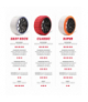 Łańcuchy śniegowe tekstylne Isse Easy Sock rozmiar M EN16662-1-2020 ONORM 5121- 2021 2 szt. Isse EASYM/IS00574