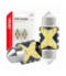 Żarówki LED CANBUS Festoon C5W 12SMD 2016 31mm White 12V 24V AMiO 04235