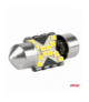 Żarówki LED CANBUS Festoon C5W 12SMD 2016 31mm White 12V 24V AMiO 04235