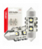 Żarówki LED CANBUS Festoon C5W 2SMD 3838 31mm White 12V 24V AMiO 04247