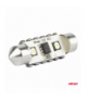Żarówki LED CANBUS Festoon C5W 2SMD 3838 36mm White 12V 24V AMiO 04248