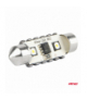 Żarówki LED CANBUS Festoon C5W 2SMD 3838 39mm White 12V 24V AMiO 04249