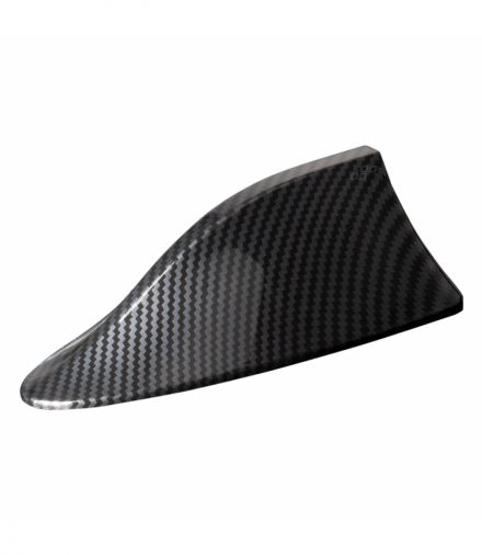 Antena samochodowa uniwersalna typu płetwa rekina carbon AMiO 04156