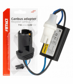 Rezystor opornik CANBUS do żarówek LED 12V 3.2W T10 W5W AMiO 04087