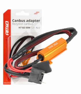 Rezystor opornik CANBUS do żarówek LED 6Ω 50W H7 AMiO 04089