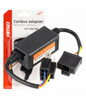 Rezystor CANBUS opornik do żarówek LED 3W 120? H4 AMiO 04127