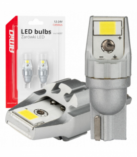 Żarówki LED CANBUS T15 W16W 2SMD 3570 White 12V 24V AMiO 04257