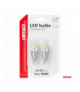 Żarówki LED CANBUS T15 W16W 2SMD 3570 White 12V 24V AMiO 04257