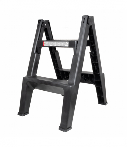 Taboret drabinkowy składany 51,5cm 150kg AMiO 04267