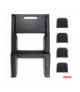 Taboret drabinkowy składany 51,5cm 150kg AMiO 04267
