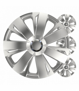 Kołpaki samochodowe 4szt. komplet Energy srebrne 14" cali COLOR BOX Versaco 5776
