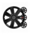 Kołpaki samochodowe 4szt. komplet GTX czarny carbon 14" cali COLOR BOX Versaco 2741