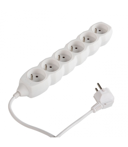 LUNGA 6 3G1.0X1.4M Przedłużacz elektryczny z uziemieniem Kanlux 25953