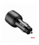 Ładowarka samochodowa 2x USB-C + USB-A 12V 24V 100W AMiO 04371