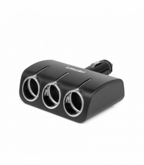 Rozdzielacz gniazda zapalniczki 12V 24V 120W 90° AMiO 04358