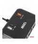 Rozdzielacz gniazda zapalniczki z ładowarką 2x USB-A 1x USB-C QC4.0 12V 24V 120W 80cm AMiO 04366