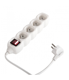 LUNGA S4 3G1.0X1.4M Przedłużacz elektryczny z uziemieniem i włącznikiem Kanlux 25955