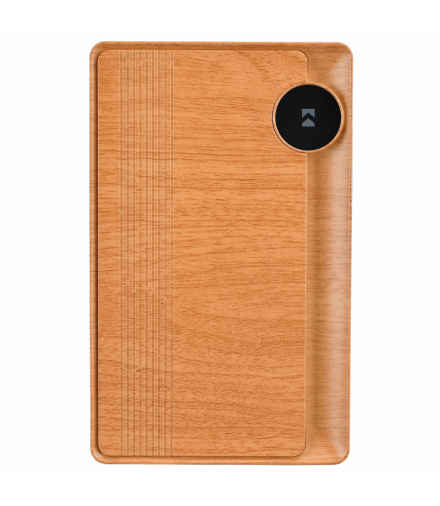 STRATIS AC, dzwonek przewodowy elektromechaniczny dwutonowy, 230V, dębowy Orno OR-DP-MR-176/O