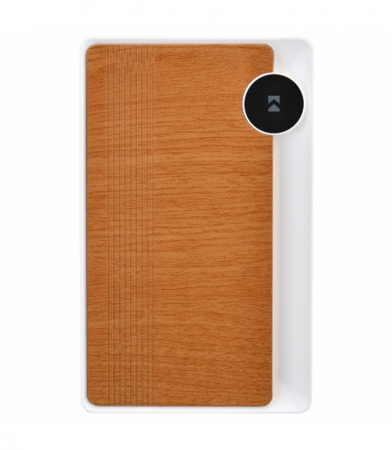 STRATIS AC, dzwonek przewodowy elektromechaniczny dwutonowy, 230V, biało-dębowy Orno OR-DP-MR-176/W-O