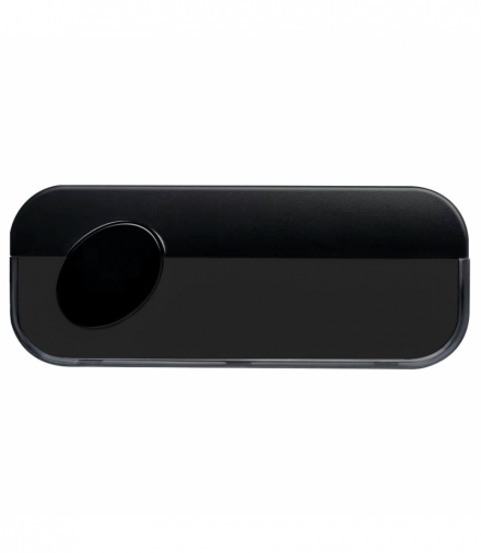 Przycisk dzwonkowy przewodowy, czarny Orno OR-DP-PD-1/B