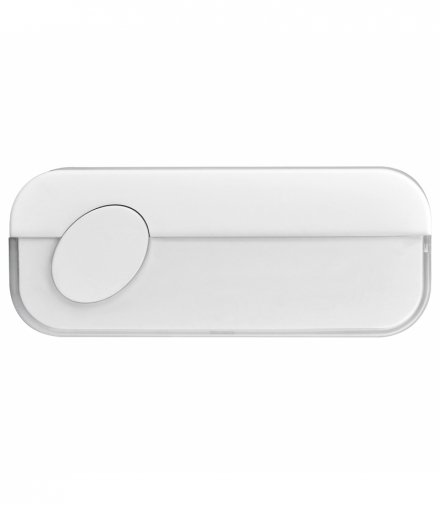 Przycisk dzwonkowy przewodowy, biały Orno OR-DP-PD-1/W