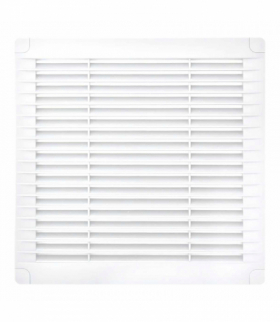 Kratka z zaślepkami 200x200, biała Orno VGS/L/200/W