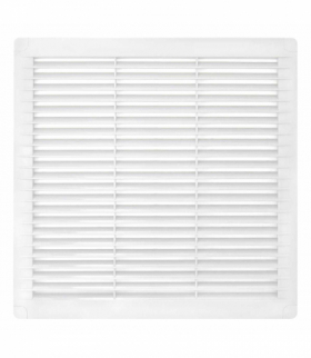 Kratka z zaślepkami 250x250, biała Orno VGS/L/250/W