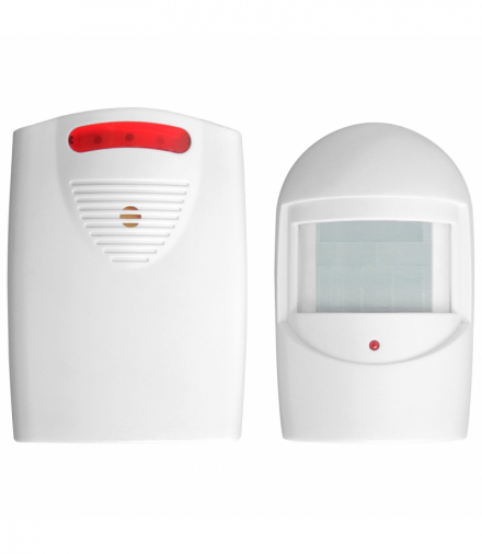 Czujnik ruchu z sygnalizacją bezprzewodową, bateryjny, IP44, 120m Orno OR-MA-717