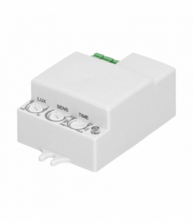 Mikrofalowy czujnik ruchu, mini, 360°/180°, IP20, 1200W Orno OR-CR-280