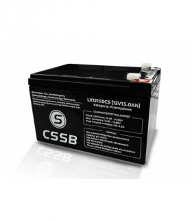 Akumulator bezobsługowy SLA 12V 15Ah LX12150CS