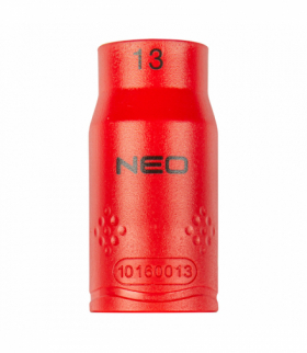 Nasadka sześciokątna rozmiar 1/2" 13 mm, certyfikat 1000V, stal CrV GTX NEO TOOLS 01-184