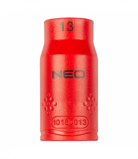 Nasadka sześciokątna rozmiar 1/2" 13 mm, certyfikat 1000V, stal CrV GTX NEO TOOLS 01-184