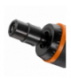 Szlifierka prosta pneumatyczna, wrzeciono 1/4",1/8", 25 000 obr.-1, ciśnienie robocze 6.3 - 7 bar, średni pobór 85 l/min., waga 0.32 kg, CE GTX NEO TOOLS 14-014