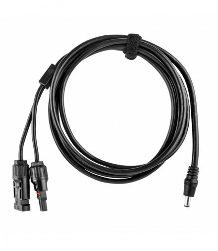 Przedłużacz solarny kabel DC 5.5*2.5, długość 2 m. Przewody do paneli słonecznych przenośnych. GTX NEO TOOLS 90-148