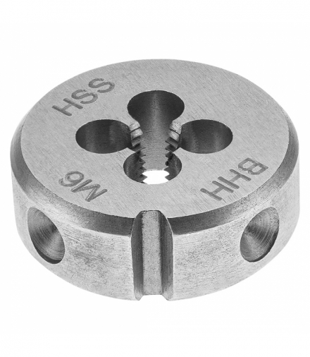 Narzynka M6. Narzędzie wykonane z materiału HSS. Przeznaczone do pracy ręcznej. Sztuk w opakowaniu: 1. GTX BAILDON 90000204