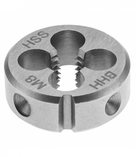 Narzynka M8. Narzędzie wykonane z materiału HSS. Przeznaczone do pracy ręcznej. Sztuk w opakowaniu: 1. GTX BAILDON 90000205