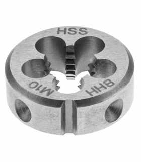 Narzynka M10. Narzędzie wykonane z materiału HSS. Przeznaczone do pracy ręcznej. Sztuk w opakowaniu: 1. GTX BAILDON 90000206