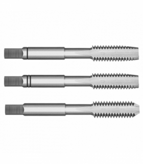 Gwintownik M8. Narzędzie wykonane z materiału HSS zgodnie z normą DIN 352/3. Przeznaczone do pracy ręcznej. Sztuk w opakowaniu: 3. GTX BAILDON 90000305
