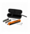 Wkrętak akumulatorowy 4V, Li-Ion, USB-C, 1500mAh, czas pracy 55 min, start/stop, blokada, LED, końcówki wkręcające 25 mm - 20 szt. (SL3, SL4, SL5, SL6, PZ1, PZ2, PZ3, T10, T15, T20, T25, T30, PH1, PH2, PH3, H2, H3, H4, H5, H6), GTX NEO TOOLS 04-199