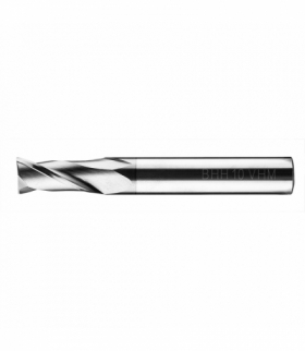 Frez węglikowy ogólnego stosowania FWP2L. VHM TiAlN zgodnie z normą DIN 6527 L. Średnica: 8 mm , Średnica chwytu: 8 mm , Długość całkowita: 63 mm , Długość robocza: 16 mm. Typ chwytu: walcowy. Sztuk w opakowaniu: 1. GTX BAILDON 21108001