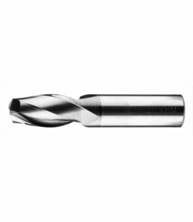 Frez węglikowy ogólnego stosowania FWP2L. VHM TiAlN zgodnie z normą DIN 6527 L. Średnica: 20 mm , Średnica chwytu: 20 mm , Długość całkowita: 104 mm , Długość robocza: 32 mm. Typ chwytu: walcowy. Sztuk w opakowaniu: 1. GTX BAILDON 21120001