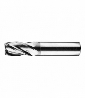 Frez węglikowy ogólnego stosowania FWP4L. VHM TiAlN zgodnie z normą DIN 6527 L. Średnica: 18 mm , Średnica chwytu: 18 mm , Długość całkowita: 92 mm , Długość robocza: 26 mm. Typ chwytu: walcowy. Sztuk w opakowaniu: 1. GTX BAILDON 21518001